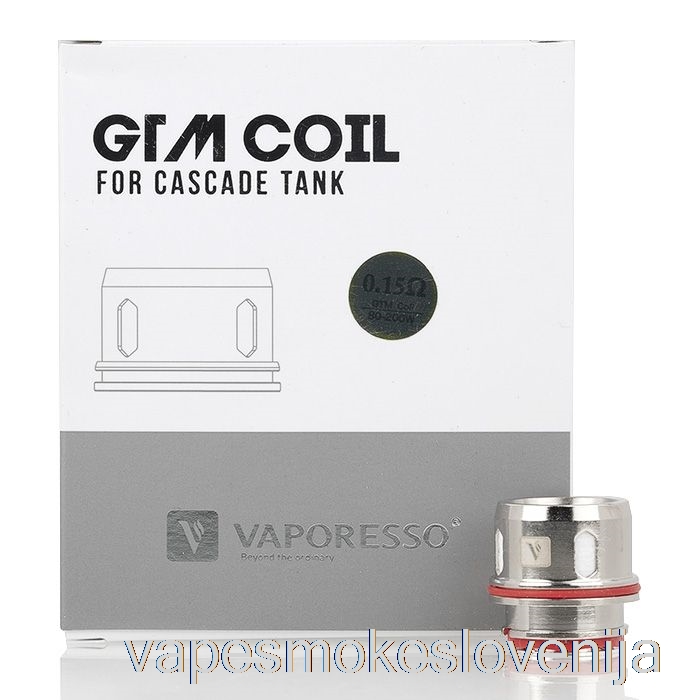 Vape Za Enkratno Uporabo Vaporesso Cascade Gtm Nadomestne Tuljave 0,15 Ohm Gtm 8 Tuljav
